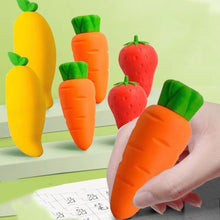 Load image into Gallery viewer, Carrot Erasers (5pcs)
