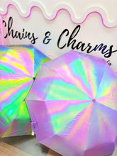 Load image into Gallery viewer, Holographic Automatic 3 Fold Umbrella
