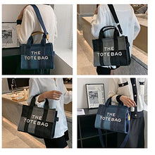 Load image into Gallery viewer, Denim Tote Sling Bag
