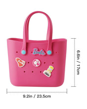 Load image into Gallery viewer, Barbie Croc Bucket Beach Bag
