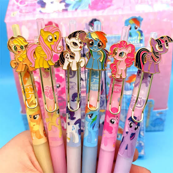 Pony Charm Pen (Black Gel)