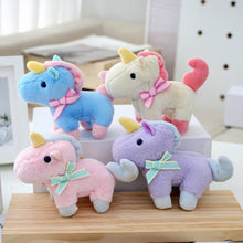 Load image into Gallery viewer, Kawaii Unicorn Plush Keychain
