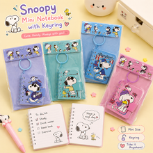 Load image into Gallery viewer, Snoopy Keychain Notebook
