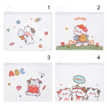 Load image into Gallery viewer, Kawaii Cartoon Zip Pouch
