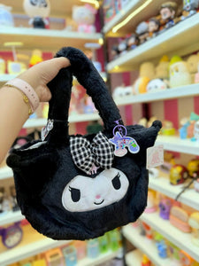 Kuromi Plush Shoulder Bag