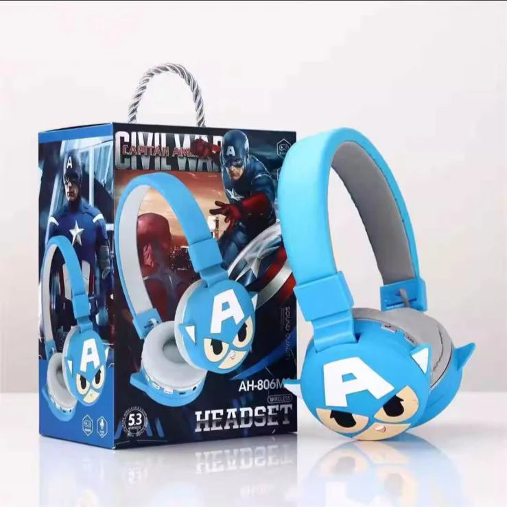 Captain America Wireless Bluetooth Headphone
