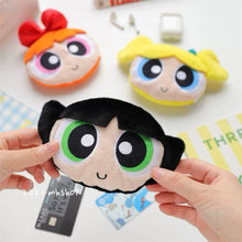 Load image into Gallery viewer, Powerpuff Girls Plush Coin Pouch
