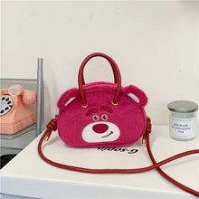 Load image into Gallery viewer, Cartoon Plush Sling Bag
