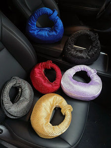 Studded Knot Fancy Sling Bag