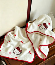 Load image into Gallery viewer, Hello Kitty Microfiber Hair Wrap
