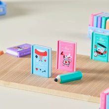 Load image into Gallery viewer, Book &amp; Pencil Eraser Set

