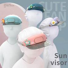 Load image into Gallery viewer, Sun Protecting Hat With Cooling Fan (USB Chargable)
