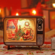 Load image into Gallery viewer, Christmas Santa TV (Light &amp; Music)
