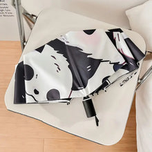 Load image into Gallery viewer, Black &amp; White Panda Umbrella
