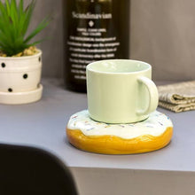 Load image into Gallery viewer, Donut Cup &amp; Saucer
