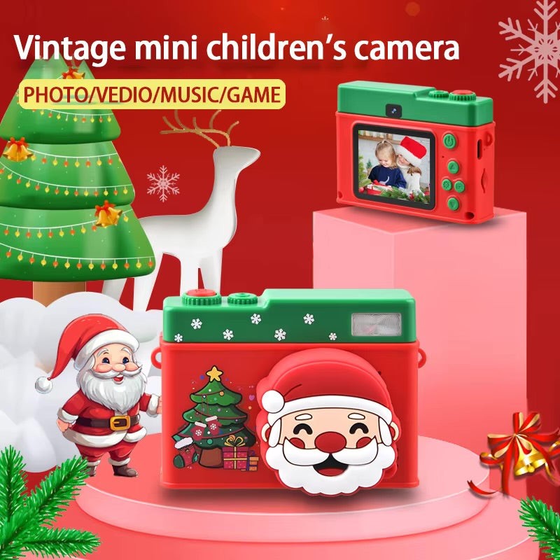 Santa Themed Kids Camera (Video+Photo+Music+Game)