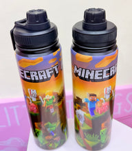 Load image into Gallery viewer, Minecraft Cartoon Insulated Bottle
