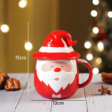Load image into Gallery viewer, Santa 3D Hat Coffee Mug
