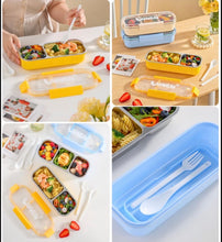 Load image into Gallery viewer, New Rectangular Insulated SS Stainless Steel Lunch Box
