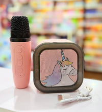 Load image into Gallery viewer, Unicorn Karaoke set Mic &amp; Bluetooth Speaker
