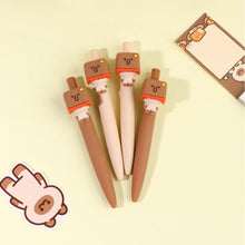 Load image into Gallery viewer, Capybara Bucket Pen (Black Gel)
