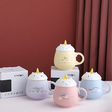 Load image into Gallery viewer, Rainbow Unicorn Horn Mug
