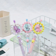 Load image into Gallery viewer, Crystal Unicorn Blue Gel Pen
