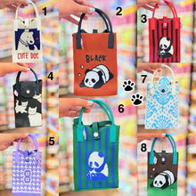 Load image into Gallery viewer, Kawaii Jute Mobile Sling Bag
