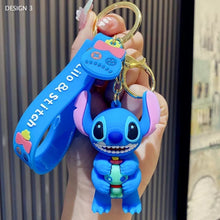 Load image into Gallery viewer, Stitch Silicone Keychain
