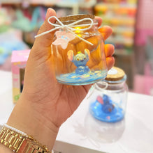 Load image into Gallery viewer, Stitch Glass Jar Lamp
