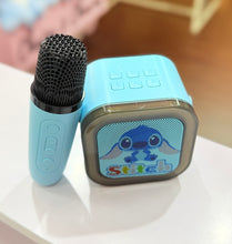 Load image into Gallery viewer, Stitch Karaoke Mic with Bluetooth Speaker
