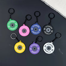 Load image into Gallery viewer, Weight Plate Keychain
