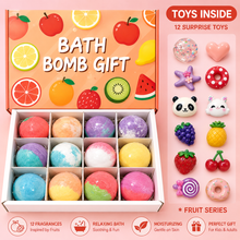 Load image into Gallery viewer, Fruit Surprise Toy Bath Bomb 1pcs
