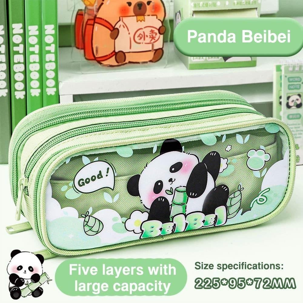 Panda Jelly Pencil Pouch