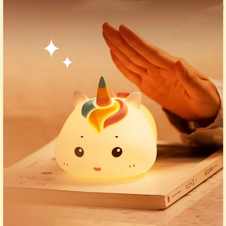 Baby Unicorn Silicone Night Lamp