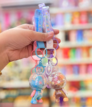 Load image into Gallery viewer, Kawaii Teddy Dome Head Keychain
