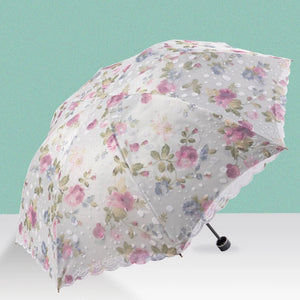 Floral Lacy Umbrella