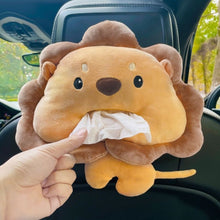 Load image into Gallery viewer, Lion Plush Tissue Holder
