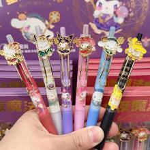 Load image into Gallery viewer, Sanrio Charm Black Gel Pen Set of 6
