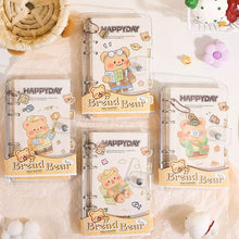 Load image into Gallery viewer, Happy Teddy Spiral Notebook
