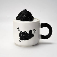 Load image into Gallery viewer, Sleeping Cat Mug
