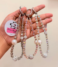 Load image into Gallery viewer, Crystal Pearl Mobile Charm
