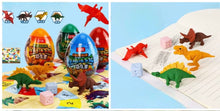 Load image into Gallery viewer, Dino Gashapon Balls (Erasers+Game)
