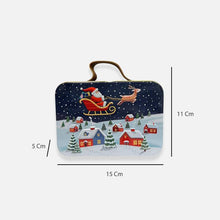Load image into Gallery viewer, Christmas themed Metal Storage Box
