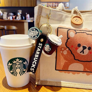 Starbucks Coffee Sipper Cup Keychain