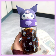 Load image into Gallery viewer, Kuromi Premium Glass Bottel
