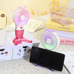 Mermaid Potable Fan