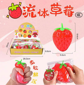 Strawberry Squishy Toy