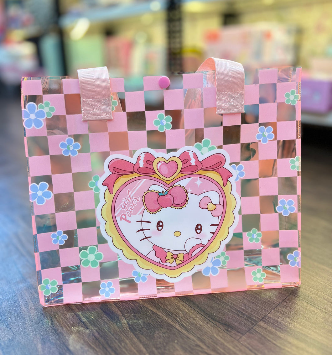 Hello Kitty Holographic Tote Bags