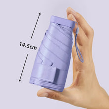 Load image into Gallery viewer, Mini 6 Fold Flat Umbrella Case| UV Protection
